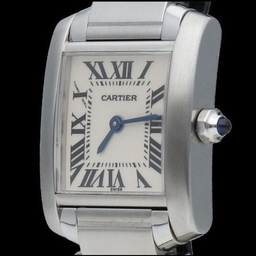 Cartier Tank Française - Montre en acier 58 Facettes MT47646