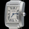 Cartier Tank Française - Montre en acier 58 Facettes MT47646