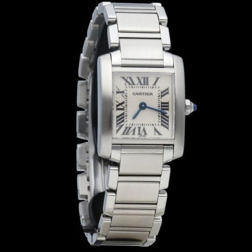 Cartier Tank Française - Montre en acier 58 Facettes MT47646