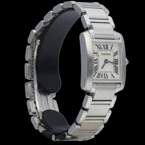Cartier Tank Française - Montre en acier 58 Facettes MT47646