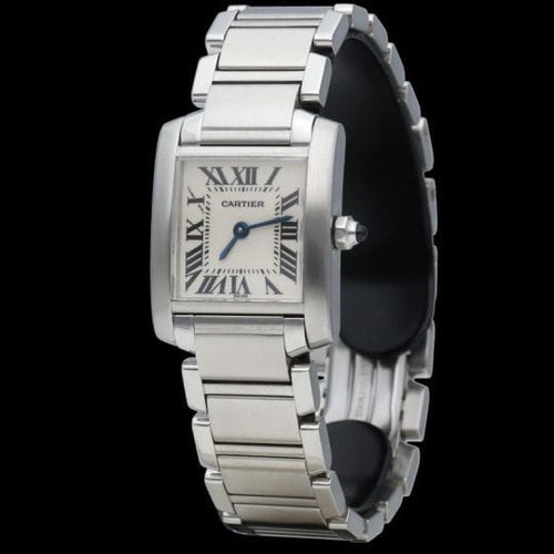 Cartier Tank Française - Montre en acier 58 Facettes MT47646