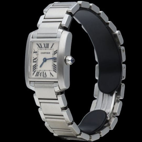 Cartier Tank Française - Montre en acier 58 Facettes MT47646