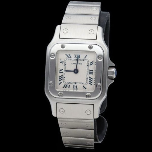 Cartier Santos Galbée - Montre en acier 58 Facettes MT47949
