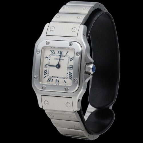 Cartier Santos Galbée - Montre en acier 58 Facettes MT47949