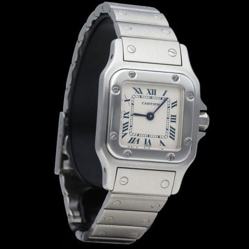 Cartier Santos Galbée - Montre en acier 58 Facettes MT47949