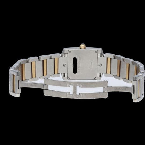 Cartier Tank Française - Montre PM en or jaune et acier 58 Facettes MT47950