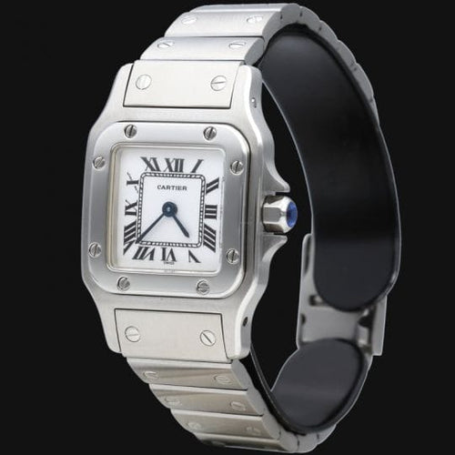Cartier Santos Galbée - Montre en acier 58 Facettes MT47951