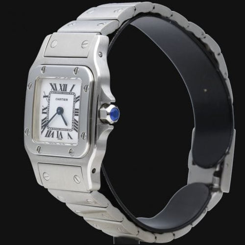 Cartier Santos Galbée - Montre en acier 58 Facettes MT47951