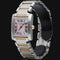 Cartier Tank Française - Montre en or rose et acier 58 Facettes MT47953