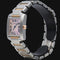 Cartier Tank Française - Montre en or rose et acier 58 Facettes MT47953