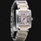 Cartier Tank Française - Montre en or rose et acier 58 Facettes MT47953