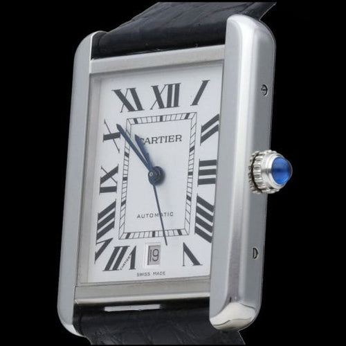 Cartier Tank Solo XL - Montre en acier 58 Facettes MT47956