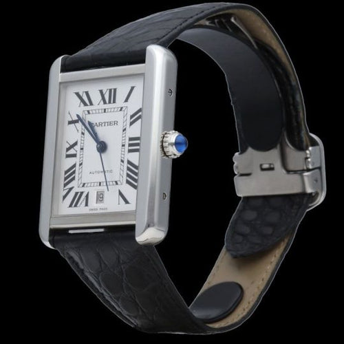 Cartier Tank Solo XL - Montre en acier 58 Facettes MT47956