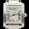 Cartier Tank Française - Montre PM en or jaune et acier 58 Facettes MT47957