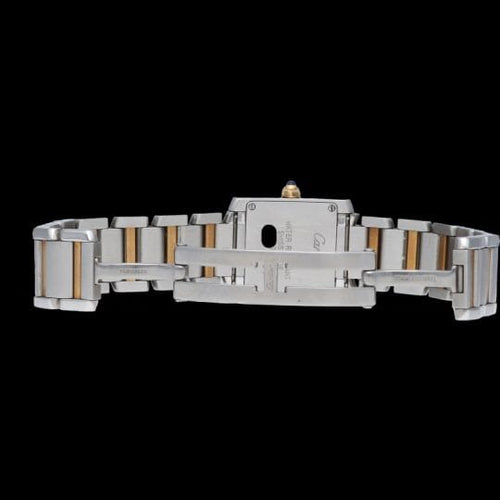 Cartier Tank Française - Montre PM en or jaune et acier 58 Facettes MT47957
