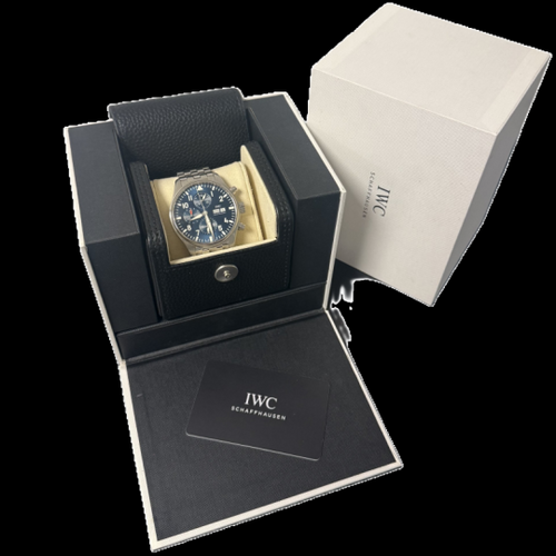 IWC Pilot Chronograph - Montre en acier 58 Facettes MT47917