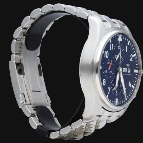 IWC Pilot Chronograph - Montre en acier 58 Facettes MT47917