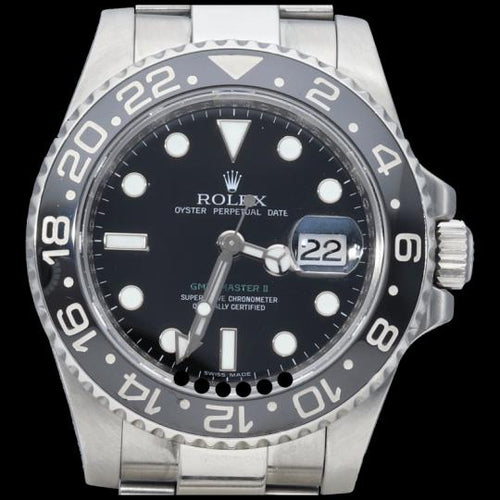 Rolex GMT Master II - Montre en acier 58 Facettes MT47913