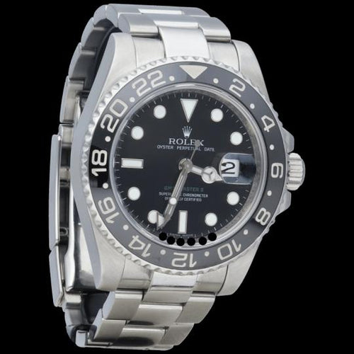 Rolex GMT Master II - Montre en acier 58 Facettes MT47913