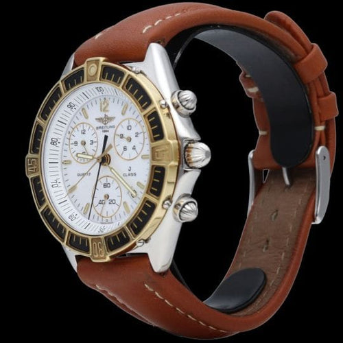 Breitling J Class Chronograph - Montre en or jaune et acier 58 Facettes MT47959