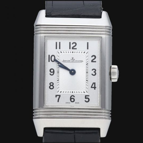 Jaeger-LeCoultre Reverso Classique Lady - Montre en acier 58 Facettes MT47649