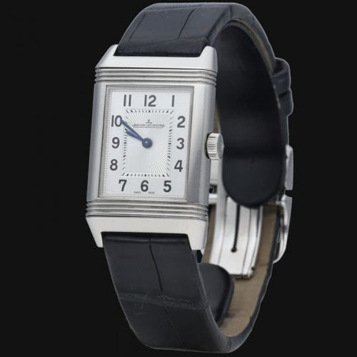 Jaeger-LeCoultre Reverso Classique Lady - Montre en acier 58 Facettes MT47649