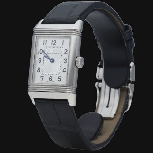 Jaeger-LeCoultre Reverso Classique Lady - Montre en acier 58 Facettes MT47649