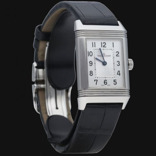 Jaeger-LeCoultre Reverso Classique Lady - Montre en acier 58 Facettes MT47649