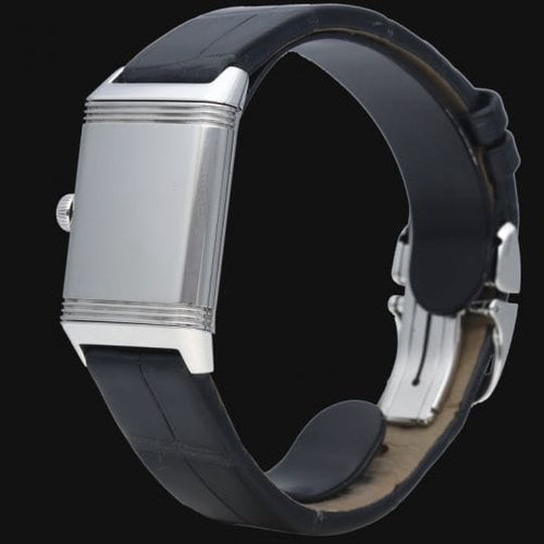Jaeger-LeCoultre Reverso Classique Lady - Montre en acier 58 Facettes MT47649