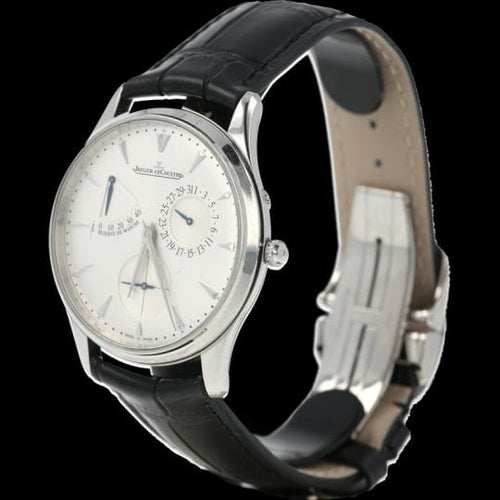 Jaeger-LeCoultre Master - Montre Ultra Thin Réserve de Marche en acier 58 Facettes MT47675