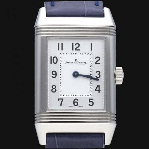 Jaeger-LeCoultre Reverso - Montre Classic Small en acier 58 Facettes MT47678