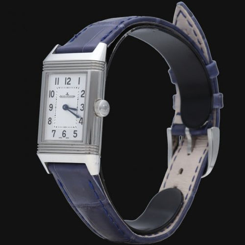 Jaeger-LeCoultre Reverso - Montre Classic Small en acier 58 Facettes MT47678