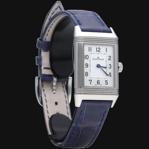 Jaeger-LeCoultre Reverso - Montre Classic Small en acier 58 Facettes MT47678