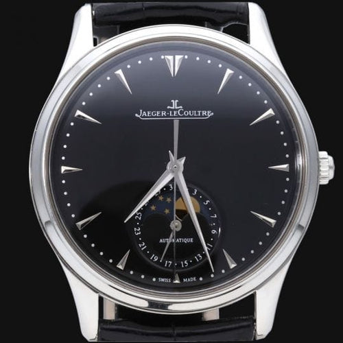 Jaeger-LeCoultre Master Ultra Thin Moon - Montre en acier 58 Facettes MT47680