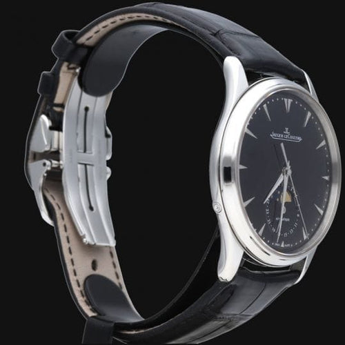 Jaeger-LeCoultre Master Ultra Thin Moon - Montre en acier 58 Facettes MT47680