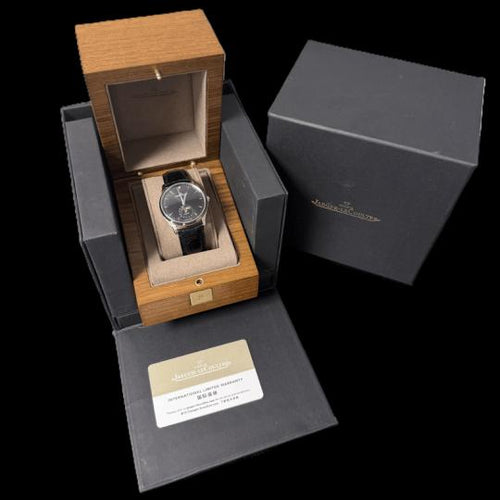 Jaeger-LeCoultre Master Ultra Thin Moon - Montre en acier 58 Facettes MT47681