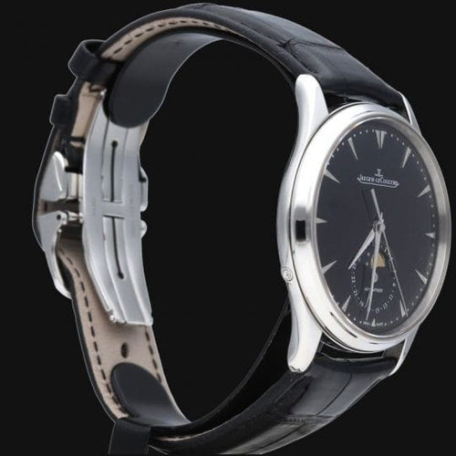 Jaeger-LeCoultre Master Ultra Thin Moon - Montre en acier 58 Facettes MT47681