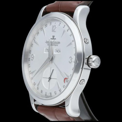 Jaeger-LeCoultre Master Control - Montre Triple Calendar en acier 58 Facettes MT47686