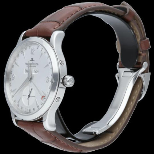Jaeger-LeCoultre Master Control - Montre Triple Calendar en acier 58 Facettes MT47686