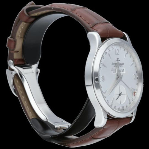 Jaeger-LeCoultre Master Control - Montre Triple Calendar en acier 58 Facettes MT47686