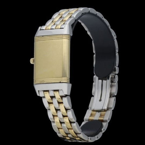 Jaeger-LeCoultre Reverso - Montre Lady en or jaune et acier 58 Facettes MT47692