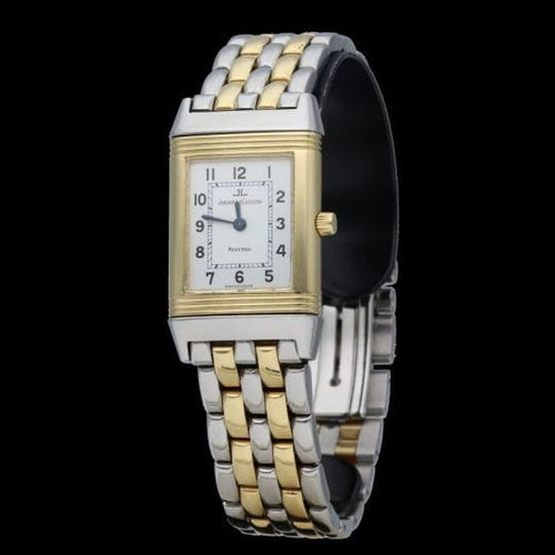 Jaeger-LeCoultre Reverso - Montre Lady en or jaune et acier 58 Facettes MT47692
