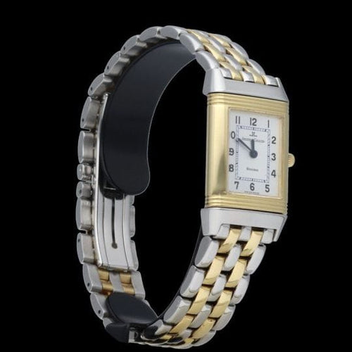 Jaeger-LeCoultre Reverso - Montre Lady en or jaune et acier 58 Facettes MT47692