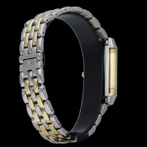 Jaeger-LeCoultre Reverso - Montre Lady en or jaune et acier 58 Facettes MT47692