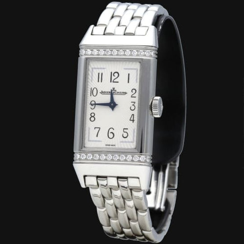 Jaeger-LeCoultre Reverso One - Montre Monoface en acier et diamants 58 Facettes MT47783