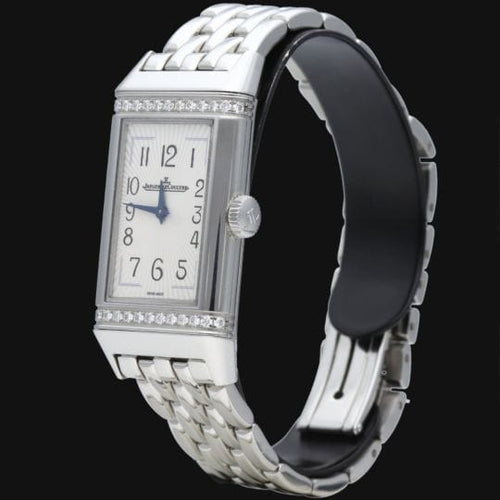 Jaeger-LeCoultre Reverso One - Montre Monoface en acier et diamants 58 Facettes MT47783