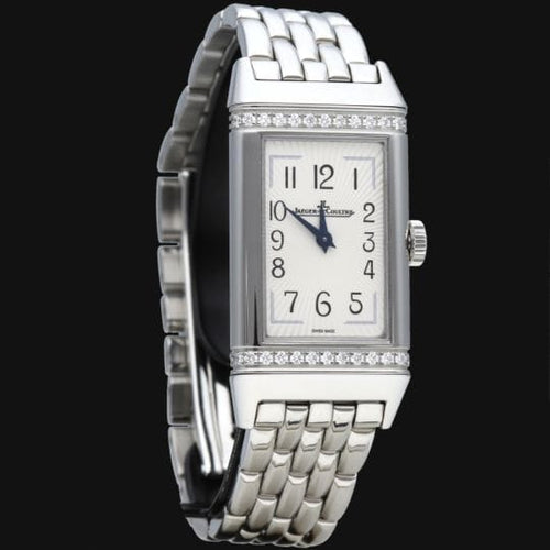 Jaeger-LeCoultre Reverso One - Montre Monoface en acier et diamants 58 Facettes MT47783