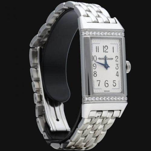 Jaeger-LeCoultre Reverso One - Montre Monoface en acier et diamants 58 Facettes MT47783