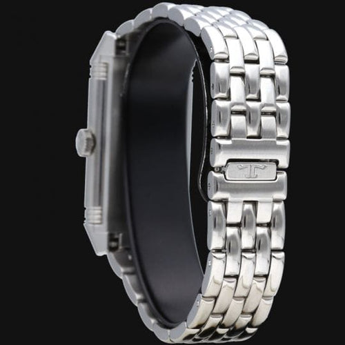 Jaeger-LeCoultre Reverso One - Montre Monoface en acier et diamants 58 Facettes MT47783