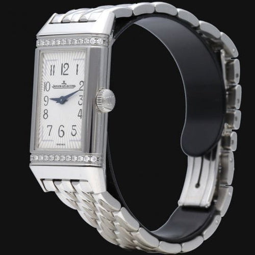 Jaeger-LeCoultre Reverso One Monoface - Montre en acier et diamants 58 Facettes MT47784